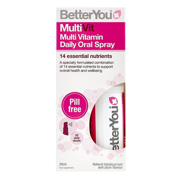 BetterYou MultiVit Oral Spray 25ml